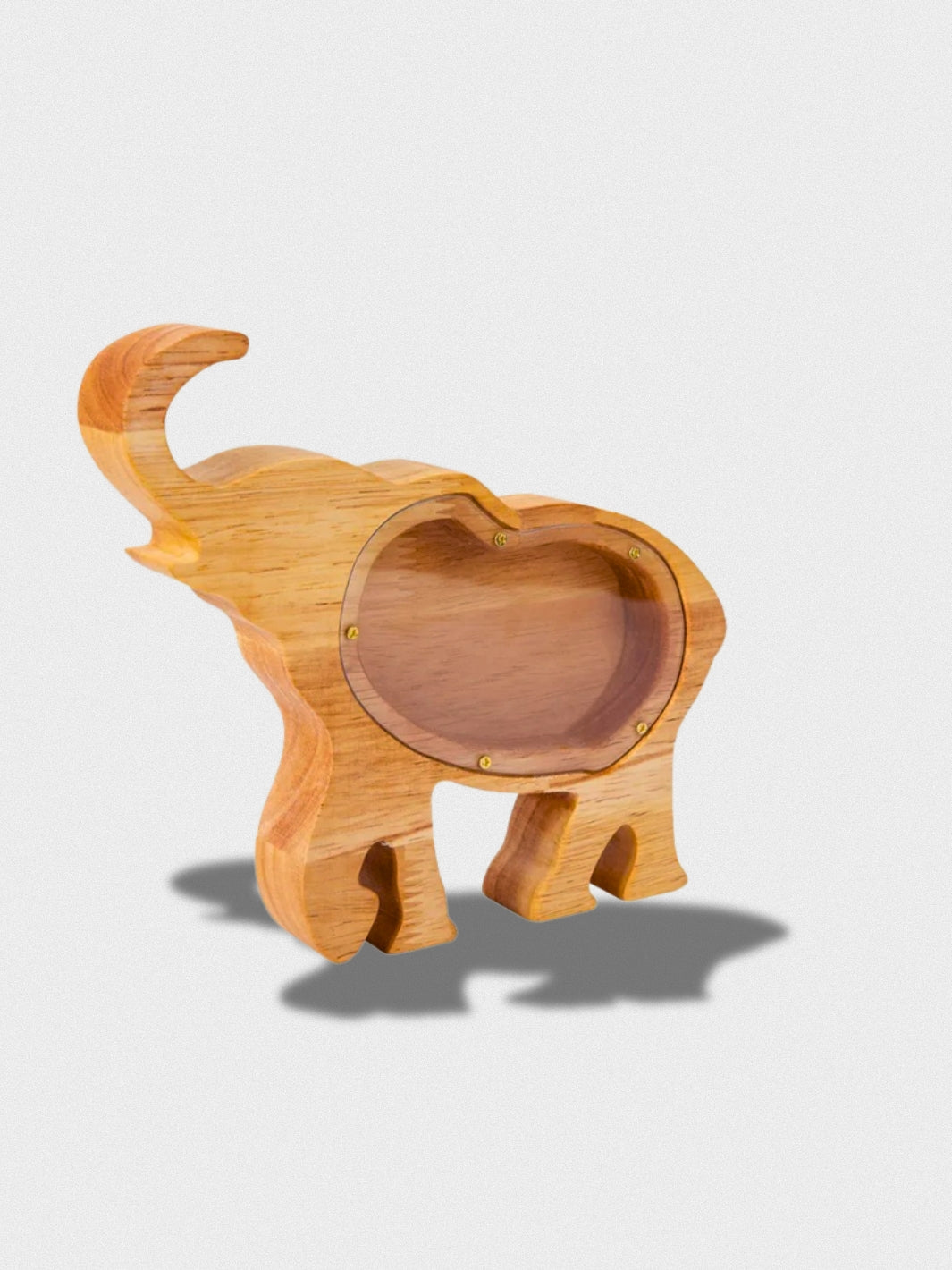 Tirelire Animaux En Bois Transparent