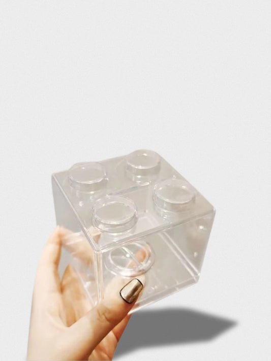 Tirelire Lego Transparent