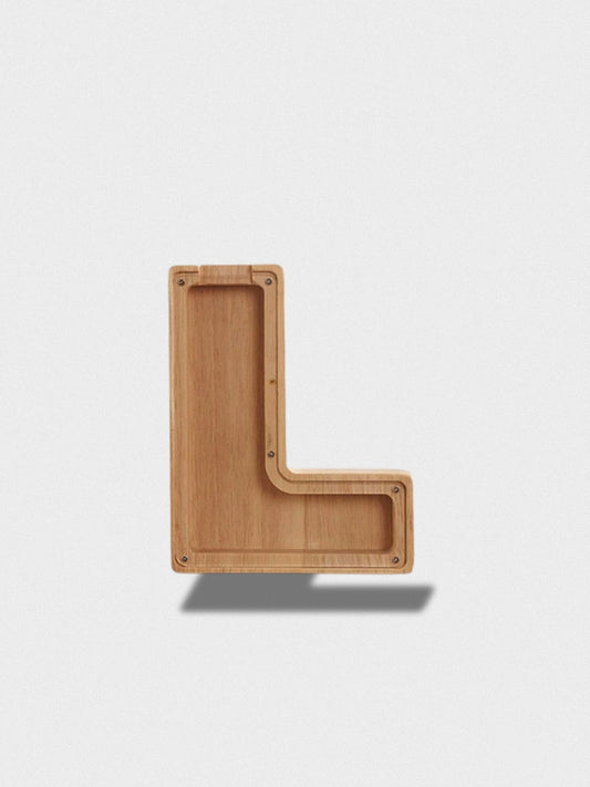 Tirelire Lettre Alphabet En Bois
