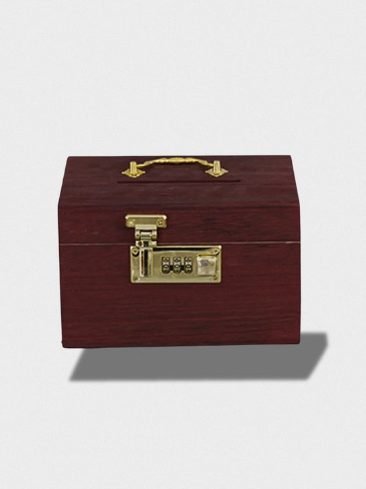 Tirelire Coffre En Bois