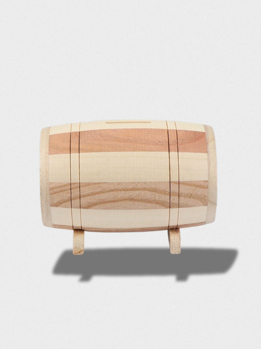 Tirelire Tonneaux En Bois