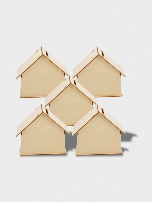 Tirelire Maisonette En Bois