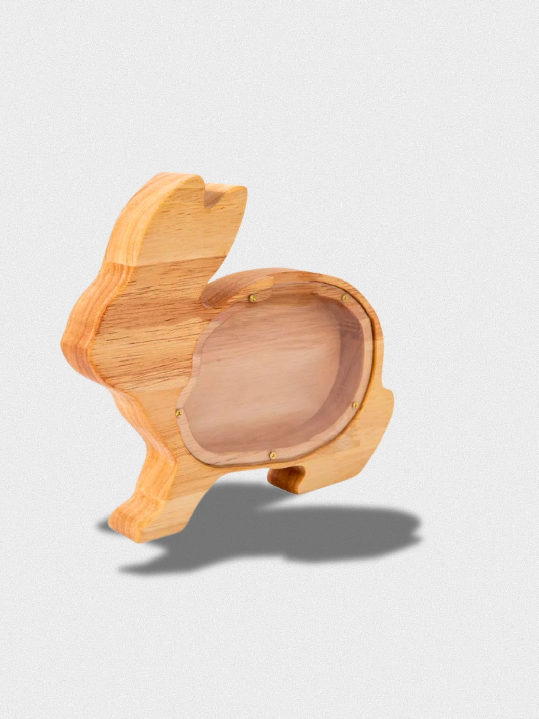 Tirelire Animaux En Bois Transparent
