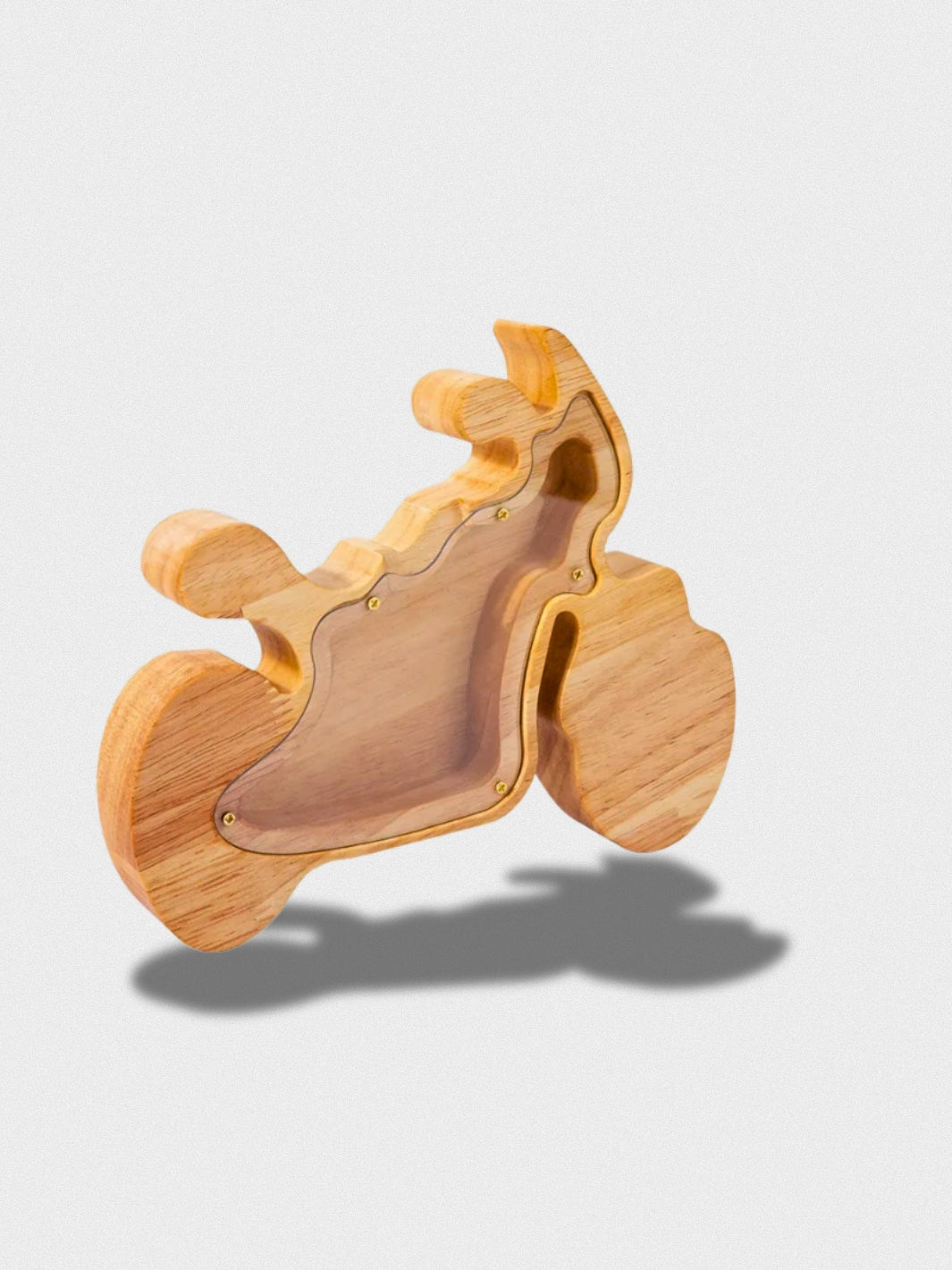 Tirelire Animaux En Bois Transparent