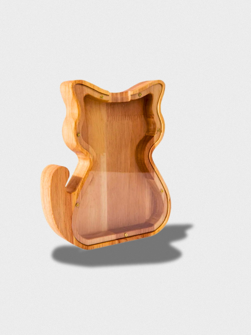 Tirelire Animaux En Bois Transparent