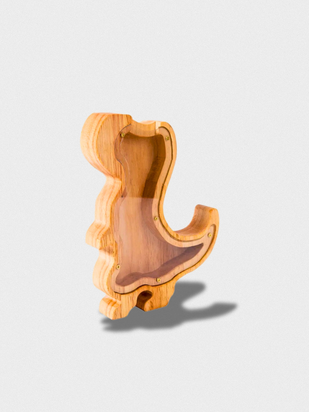 Tirelire Animaux En Bois Transparent