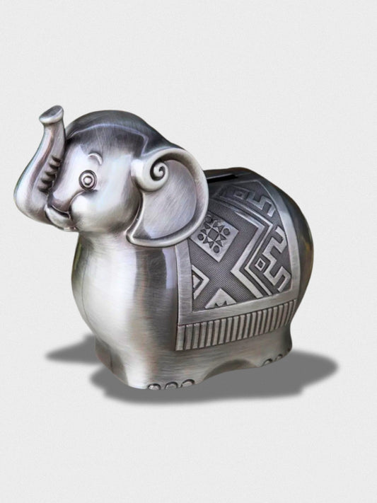 Tirelire L'Éléphant En Metal