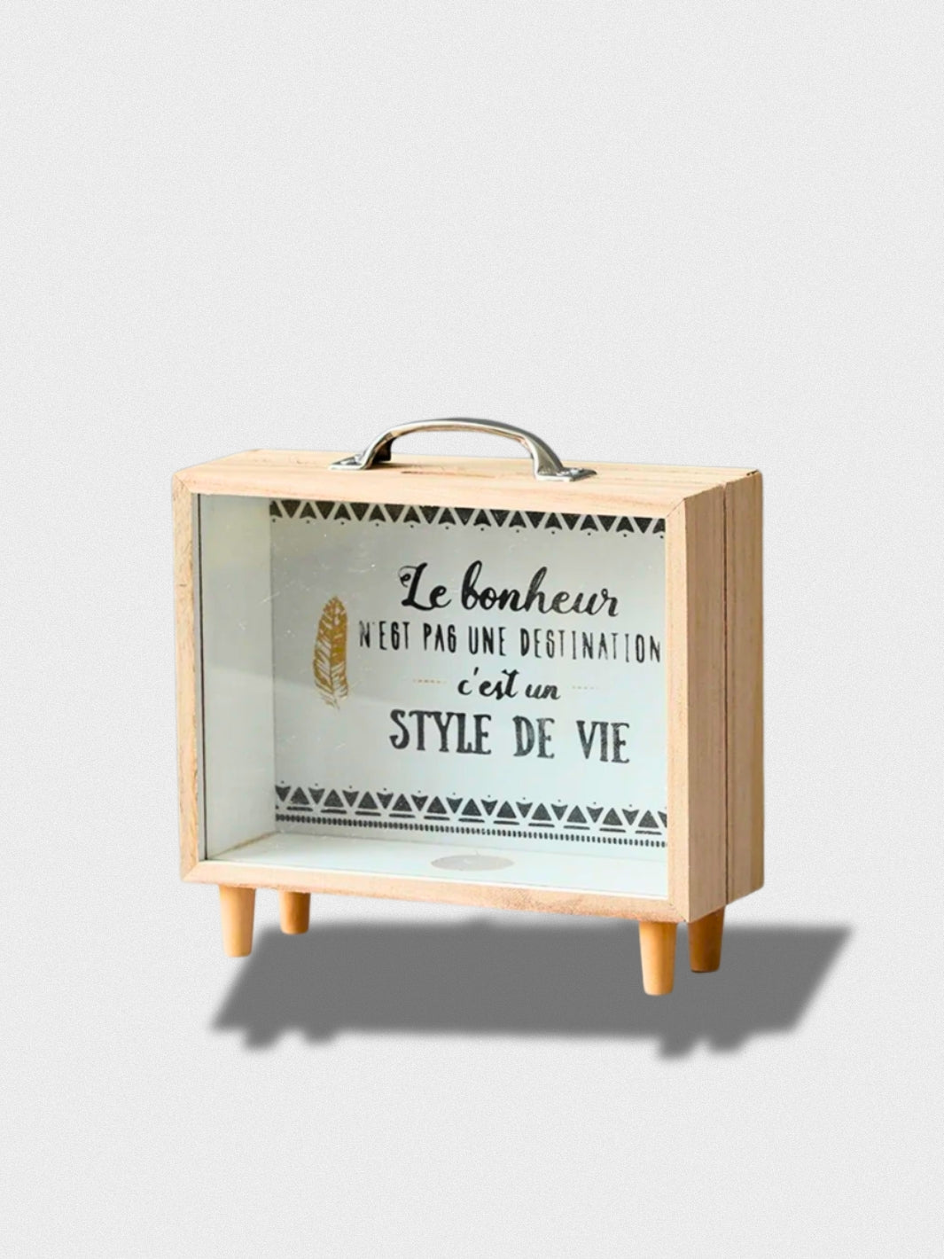 Tirelire Le Cadre En Bois
